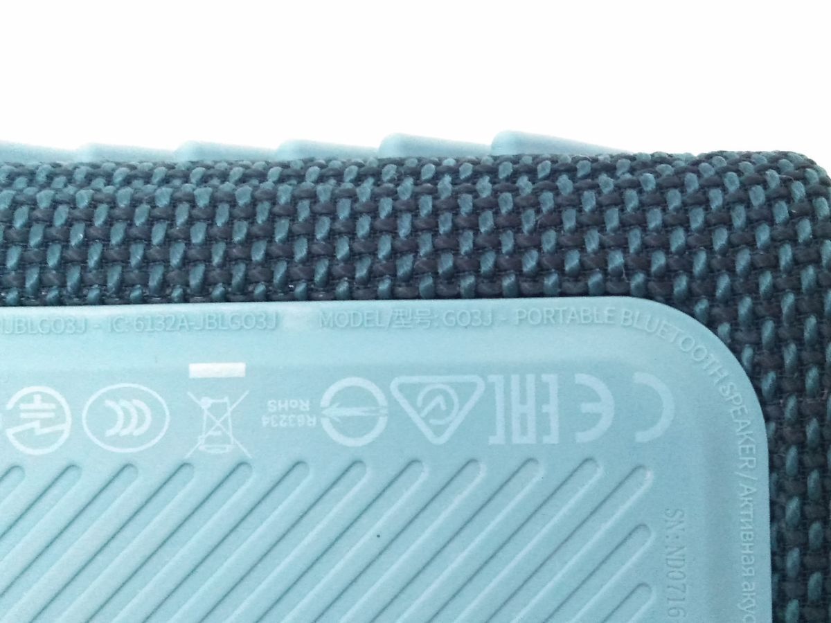* рабочий товар JBLje- Be L GO3J портативный вода устойчивый динамик голубой уличный compact динамик 1125-318A @60 *