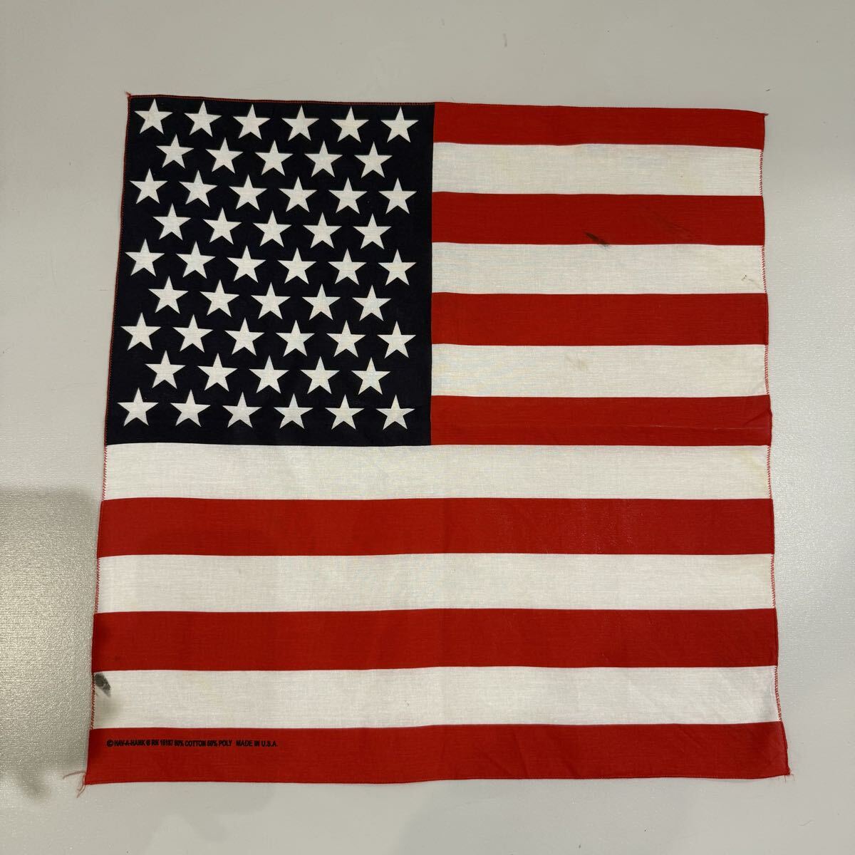 ★ビンテージ/バンダナ/70s/80s/USA/MIX/まとめ売り/セット売り/10枚/vintage/ヴィンテージ/アメリカ製/40_画像6