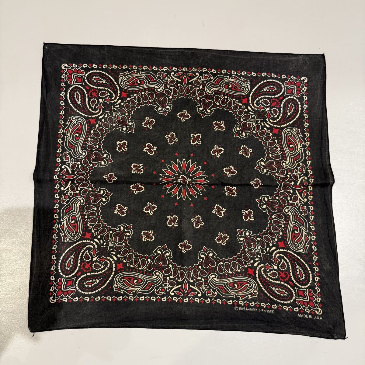 ★ビンテージ/バンダナ/70s/80s/USA/MIX/まとめ売り/セット売り/10枚/vintage/ヴィンテージ/アメリカ製/40_画像7