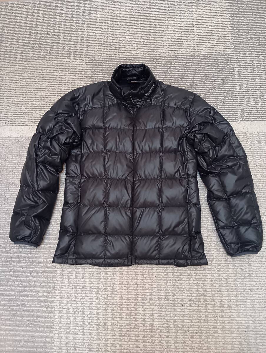 mont-bell モンベル ULダウン コンシールジップ ジャケット （メンズ ブラック Mサイズ）_画像2