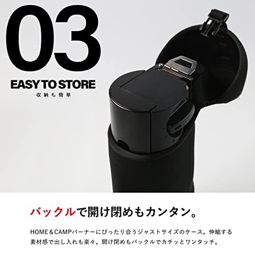 Chonmage Fishing snowpeak HOME&CAMP Burner 専用 ネオプレーン コンロ ケース バッグ_画像4