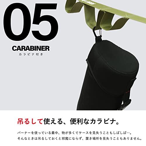 Chonmage Fishing snowpeak HOME&CAMP Burner 専用 ネオプレーン コンロ ケース バッグ_画像6