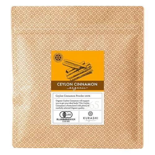 100g(100g × 1個) 有機 JAS セイロンシナモンパウダー 100g 最高級 グレード1 スリランカ産 オーガニック _画像1