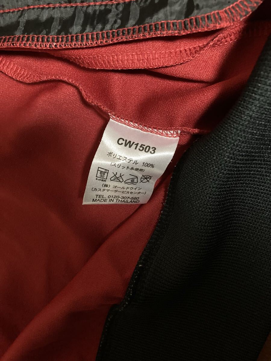 良品　チャンピオン　Champion ジャージ　上　レパード　Oサイズ　フード付_画像5