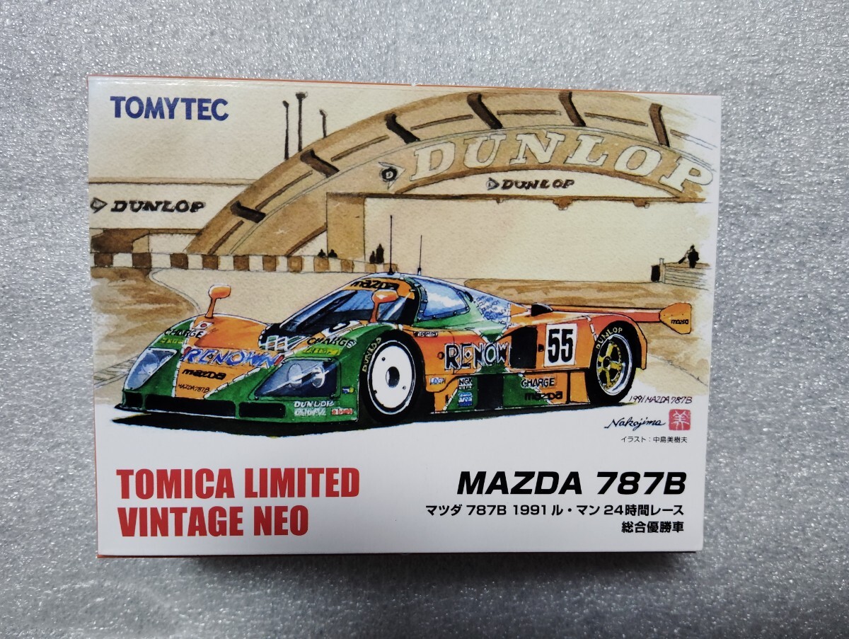 トミーテック　1/64　トミカリミテッドヴィンテージNEO　 マツダ 787B 1991ル・マン24時間総合優勝車　2017年9月発売 MAZDA787B 1:64_画像1