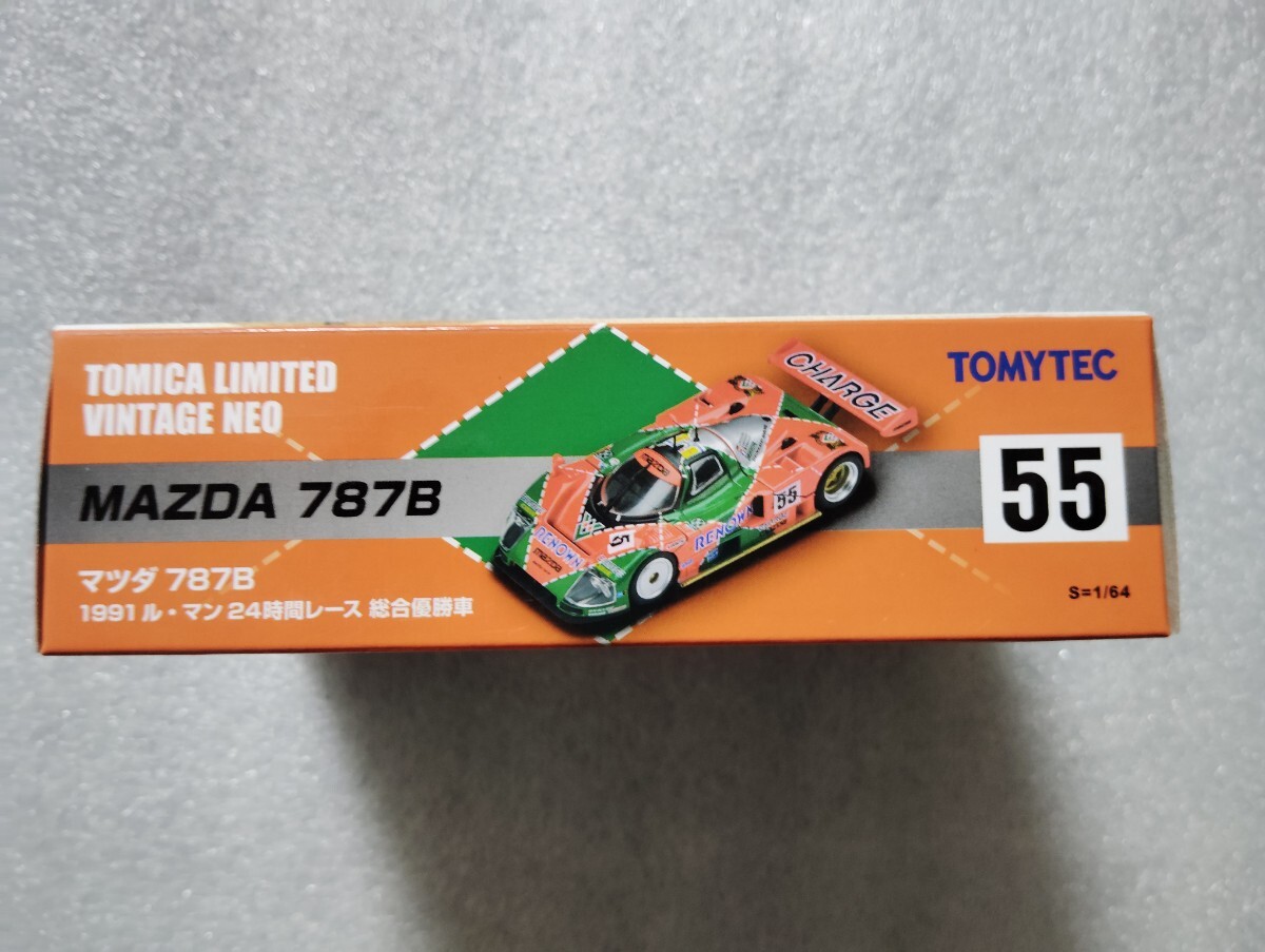 トミーテック　1/64　トミカリミテッドヴィンテージNEO　 マツダ 787B 1991ル・マン24時間総合優勝車　2017年9月発売 MAZDA787B 1:64_画像5