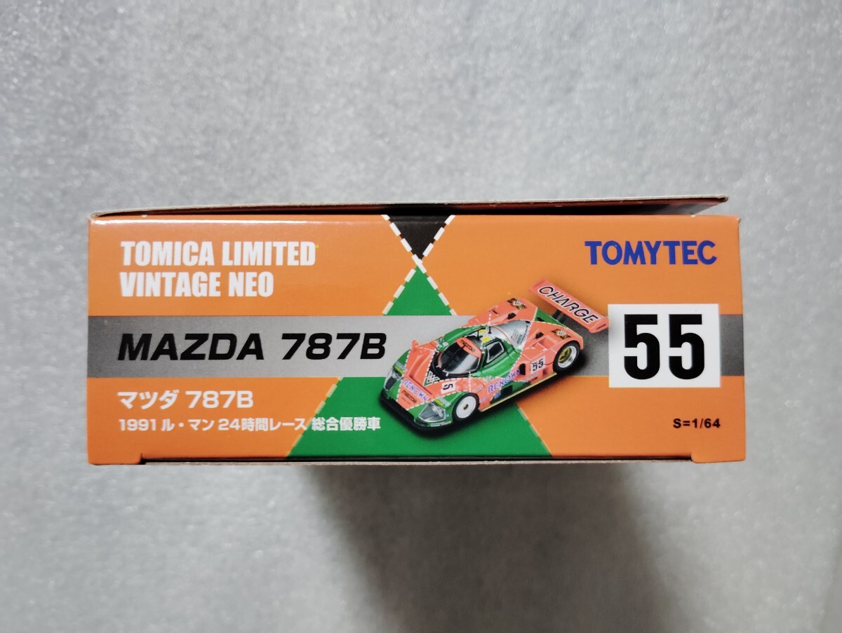 トミーテック　1/64　トミカリミテッドヴィンテージNEO　 マツダ 787B 1991ル・マン24時間総合優勝車　2017年9月発売 MAZDA787B 1:64_画像6