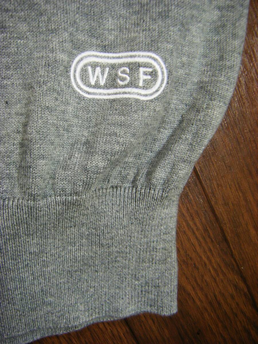 超伸縮/良品〇ルコックGOLF ベスト L 刺しゅうロゴ グレー_画像8