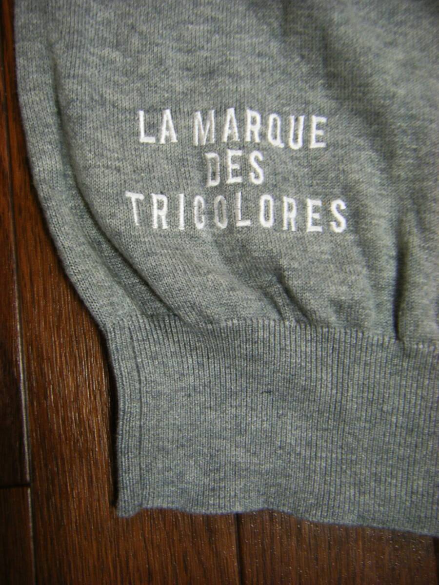 超伸縮/良品〇ルコックGOLF ベスト L 刺しゅうロゴ グレー_画像9