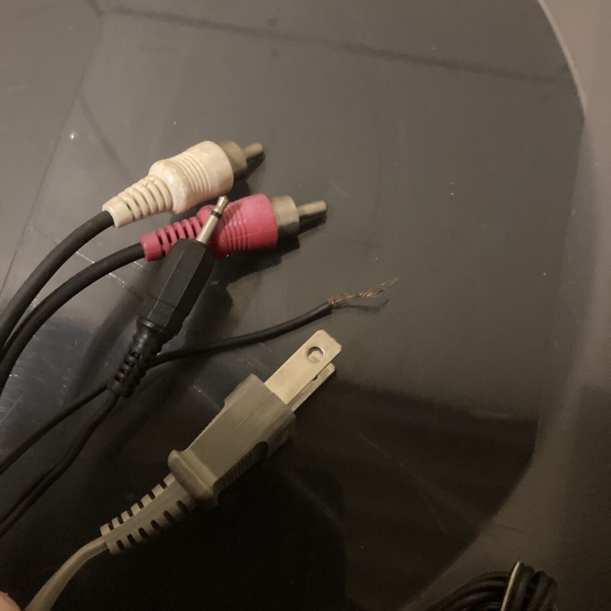 AIWA/アイワ/COMPUTER CONTROL FULL AUTOMATIC D.D. TURNTABLE SYSTEM/LX-11/ターンテーブル/ジャンク　通電確認_画像7