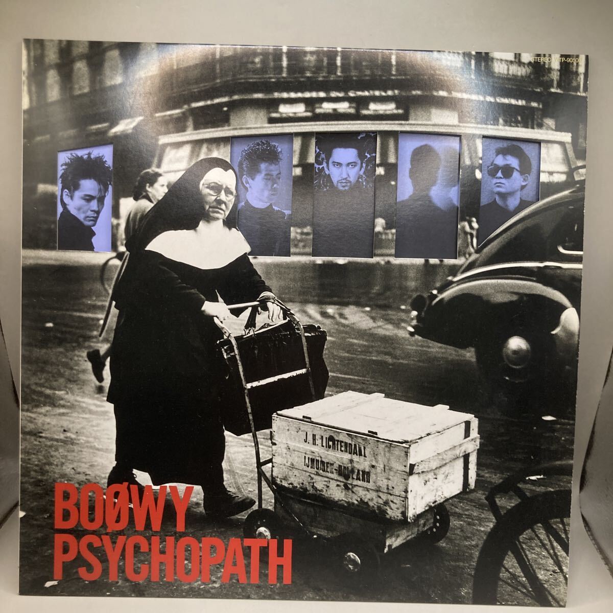 再生良好 LP ボウイ BOOWY PSYCHOPATH サイコパス 氷室京介 布袋寅泰　白曇りあり_画像1