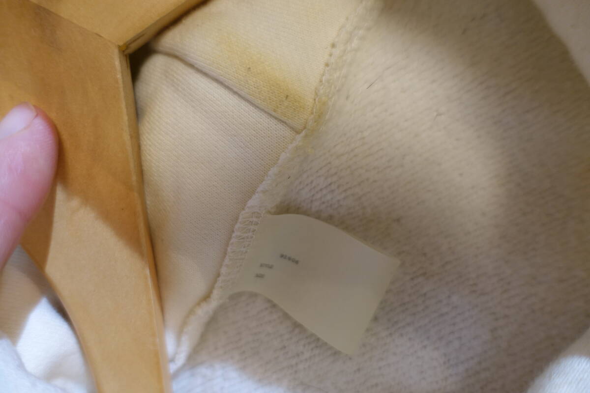 N.HOOLYWOOD エヌハリウッド スウェット パーカー レイヤードデザイン サイズ36 172-CS03-057_画像8