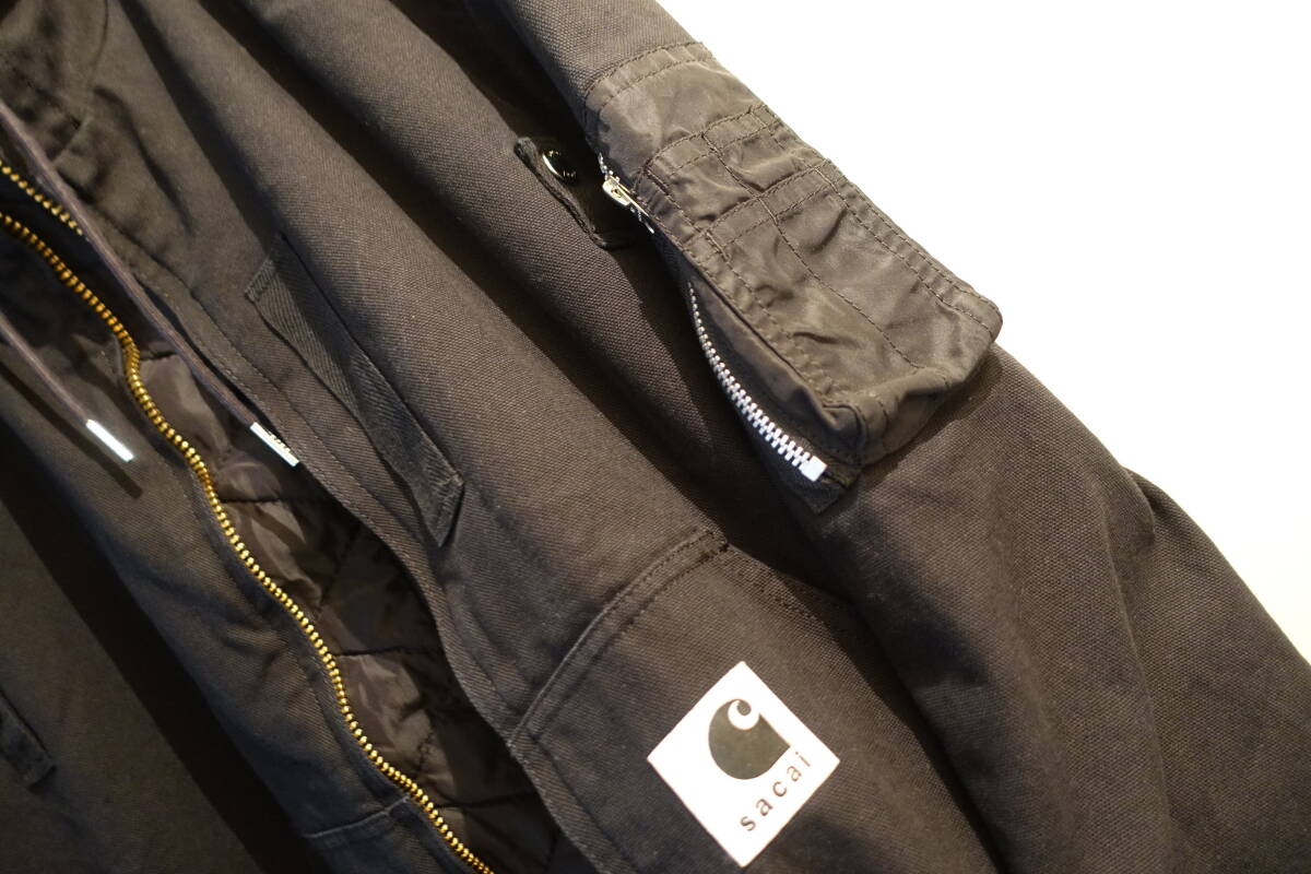 サカイ sacai × カーハート ジャケット 状態良好 サイズ3 25AW 2025AW 25-03859M 2520803859_画像2
