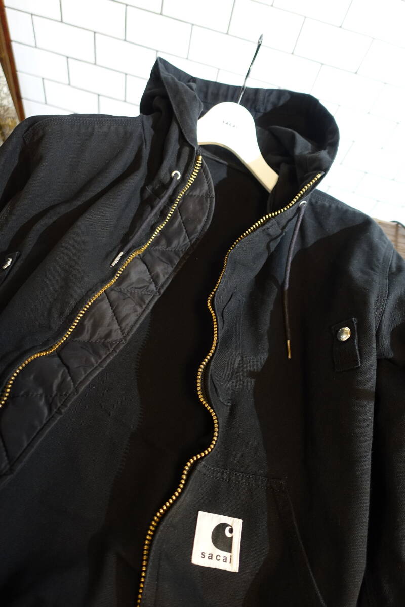 サカイ sacai × カーハート ジャケット 状態良好 サイズ3 25AW 2025AW 25-03859M 2520803859_画像5