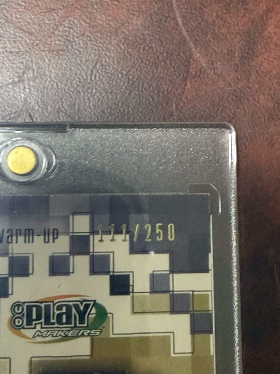 【KOBE BRYANT】01-02 UD Playmakers Player Worn jersey Gold /250_画像2