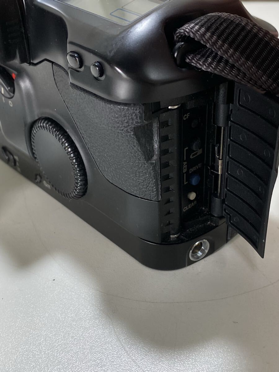 j2080 Canon EOS-1 ボディ 一眼レフカメラ キャノン フィルムカメラ Canon スピードライト 430EZ 動作未確認　現状品_画像4
