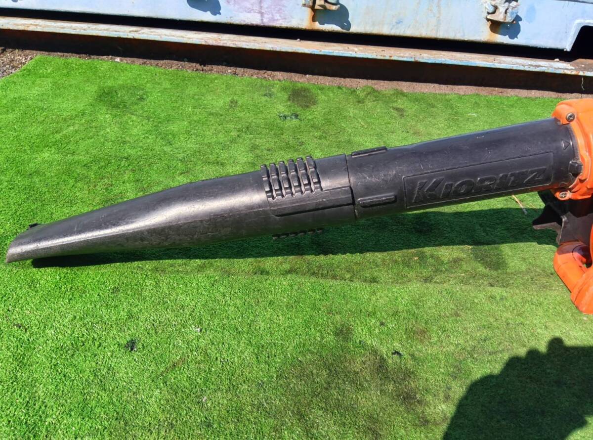 神奈川発KIORITZ共立PB256エンジンブロワー送風機【整備済】ブロワ　ブロア_画像9