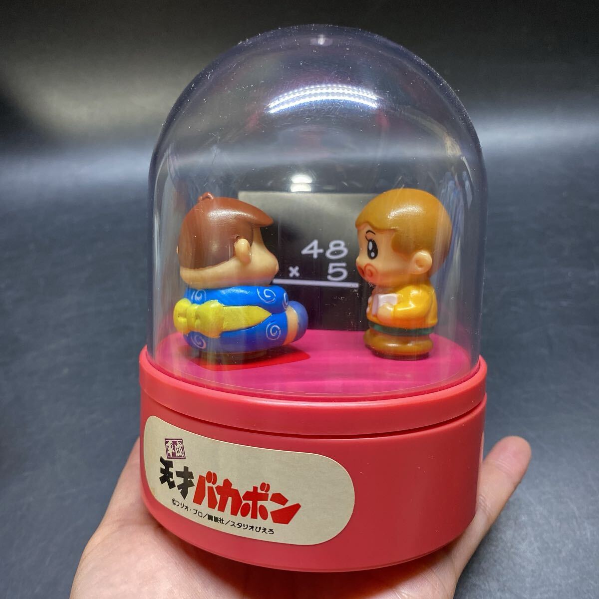  эпоха Heisei Genius Bakabon музыкальная шкатулка .. .!/... часы ночь. собака 2 позиций комплект Bakabon . впервые Chan музыкальная шкатулка б/у товары retro редкий 