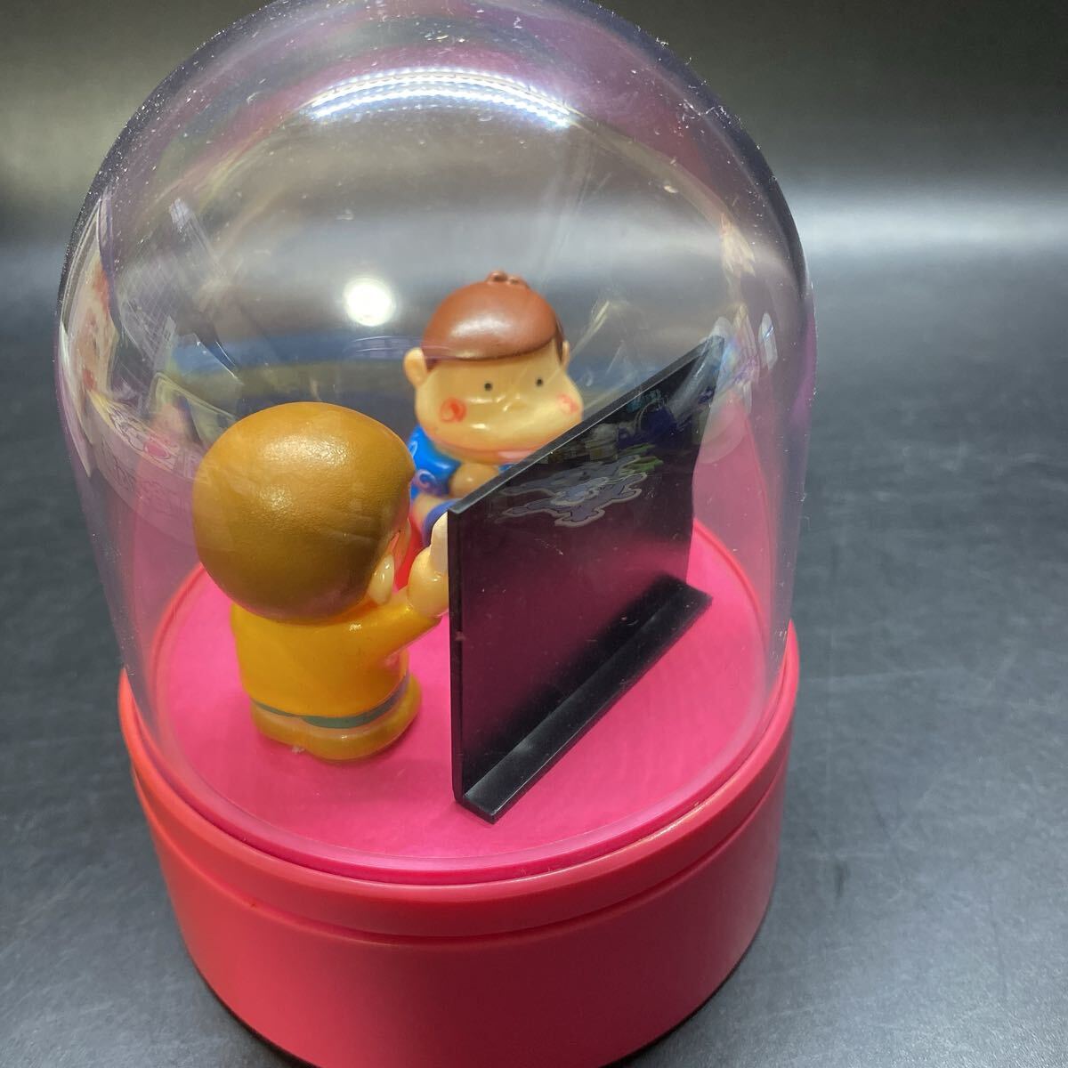  эпоха Heisei Genius Bakabon музыкальная шкатулка .. .!/... часы ночь. собака 2 позиций комплект Bakabon . впервые Chan музыкальная шкатулка б/у товары retro редкий 