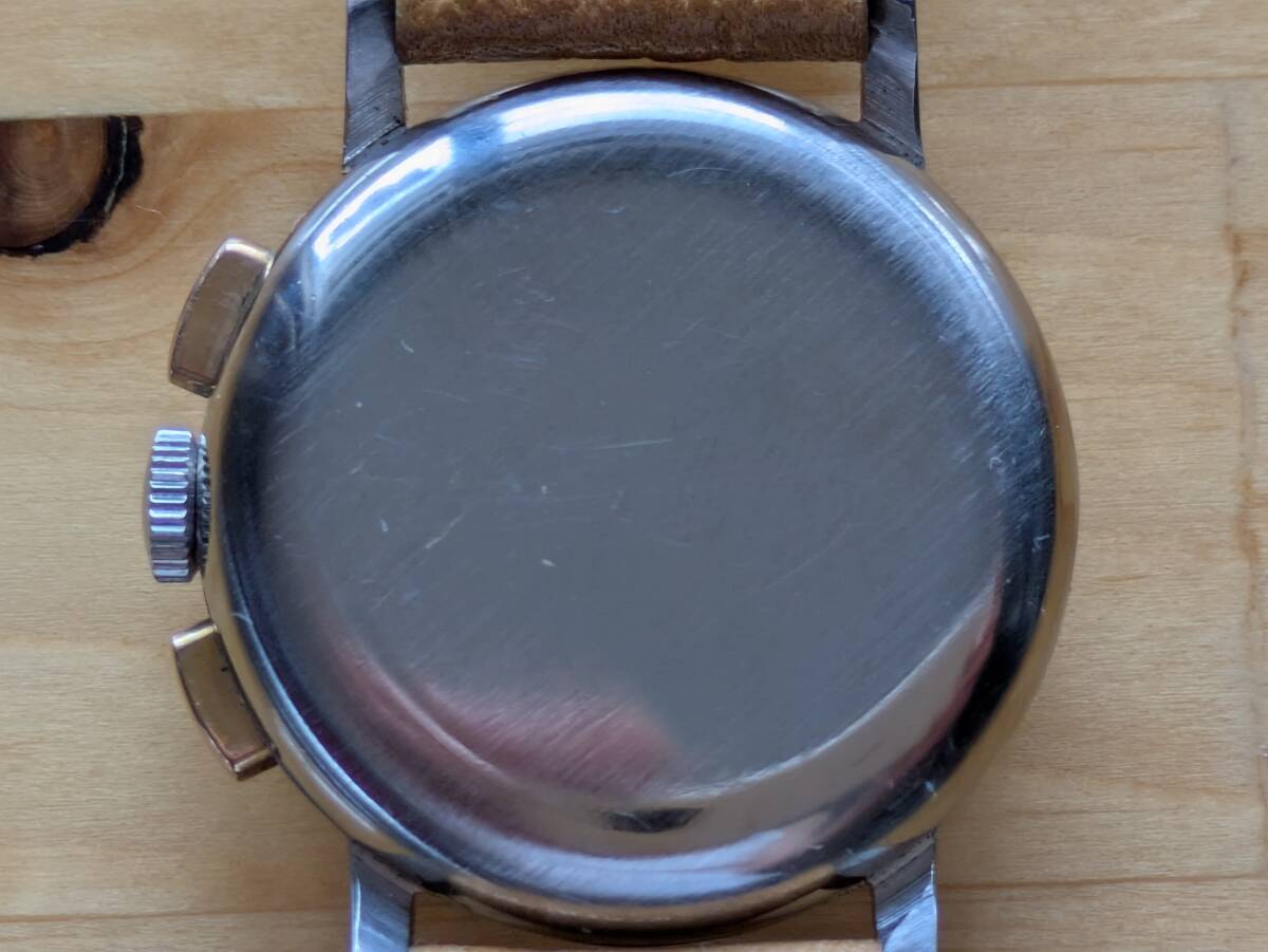 美品レア送料無料 ヴィンテージ レマニア クロノグラフ手巻き LEMANIA CHRONOGRAPH _画像2