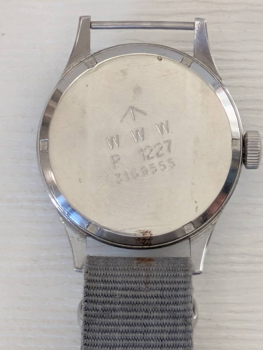 送料無料レアヴィンテージオリジナルエテルナイギリス陸軍W.W.W.ダーティダース第二次世界大戦1940年代メンテナンス済みキュリオスキュリオ_画像2