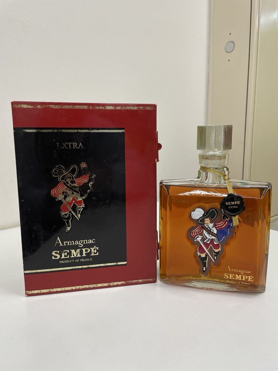 14070 SEMPE EXTRA Armagnac солнечный pe extra арманьяк коробка иметь 750ml 40% не . штекер 