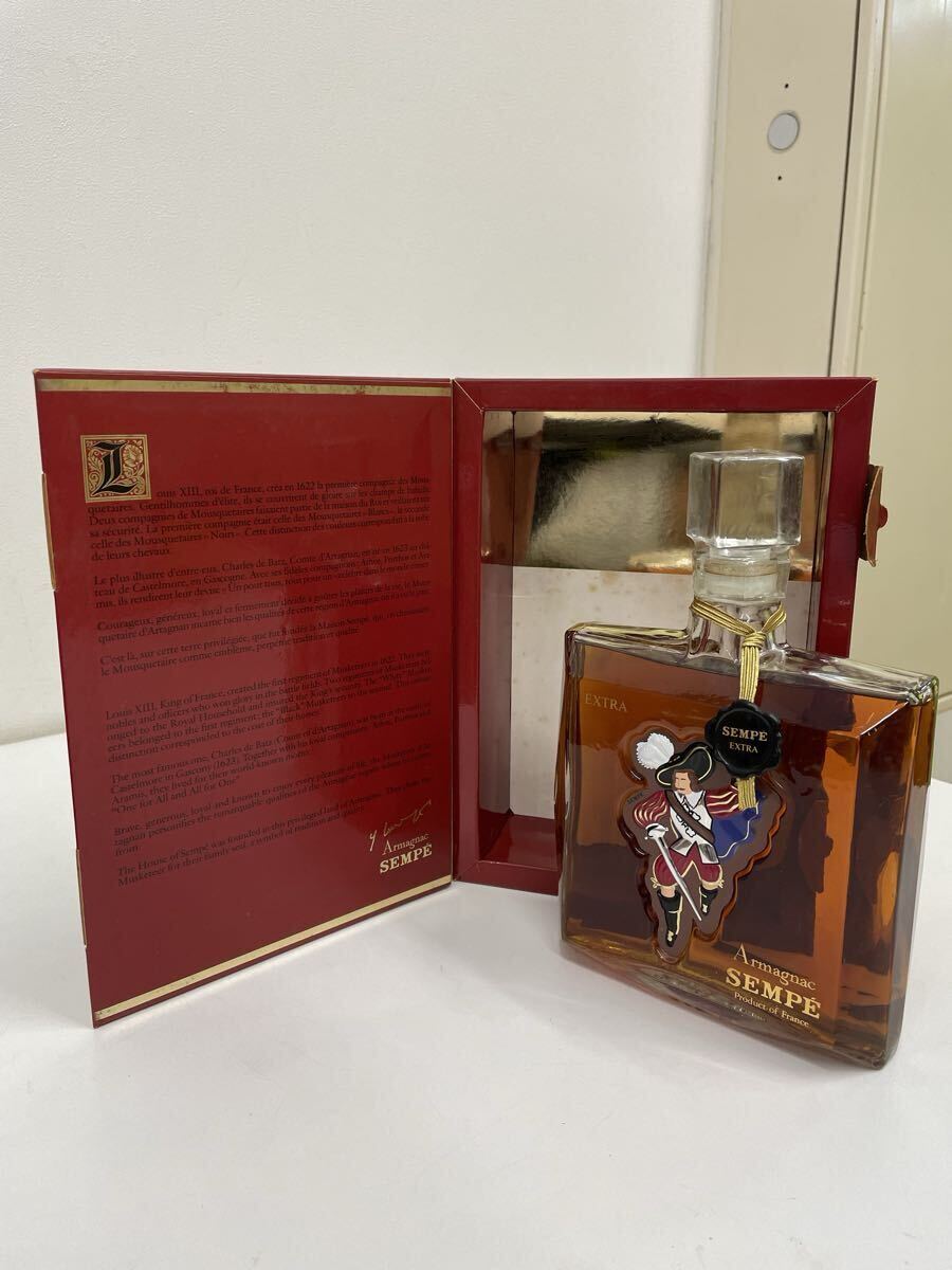 14070 SEMPE EXTRA Armagnac солнечный pe extra арманьяк коробка иметь 750ml 40% не . штекер 