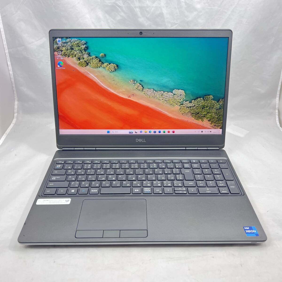 Office入り DELL Precision 7560 (Xeon W-11855M_128GB_4TB SSD_15.6型 FHD_NVIDIA RTX A5000_WebCAM_無線_10キー_Win11 Pro)_#301171_画像1