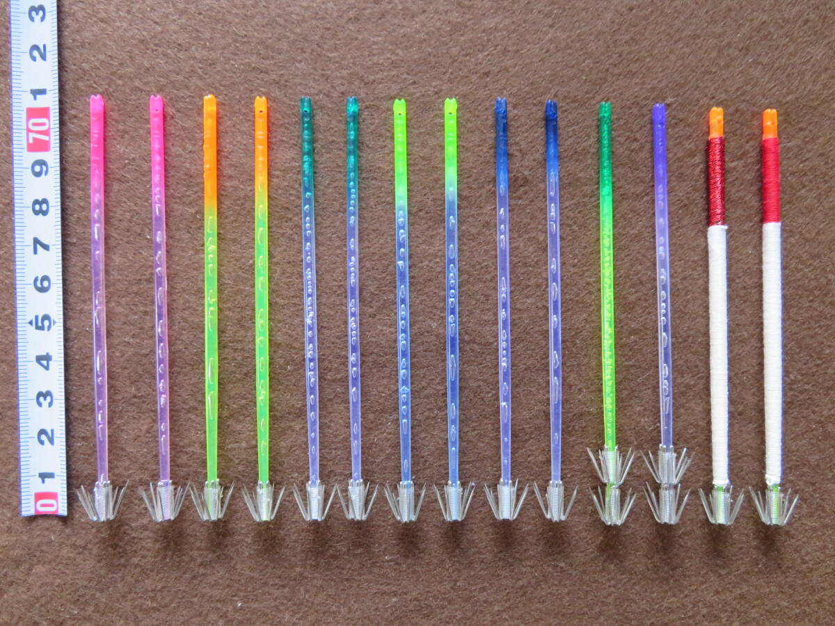  кальмар угол misaki11cm пена входить take type (T type ) игла каждый цвет итого 14шт.