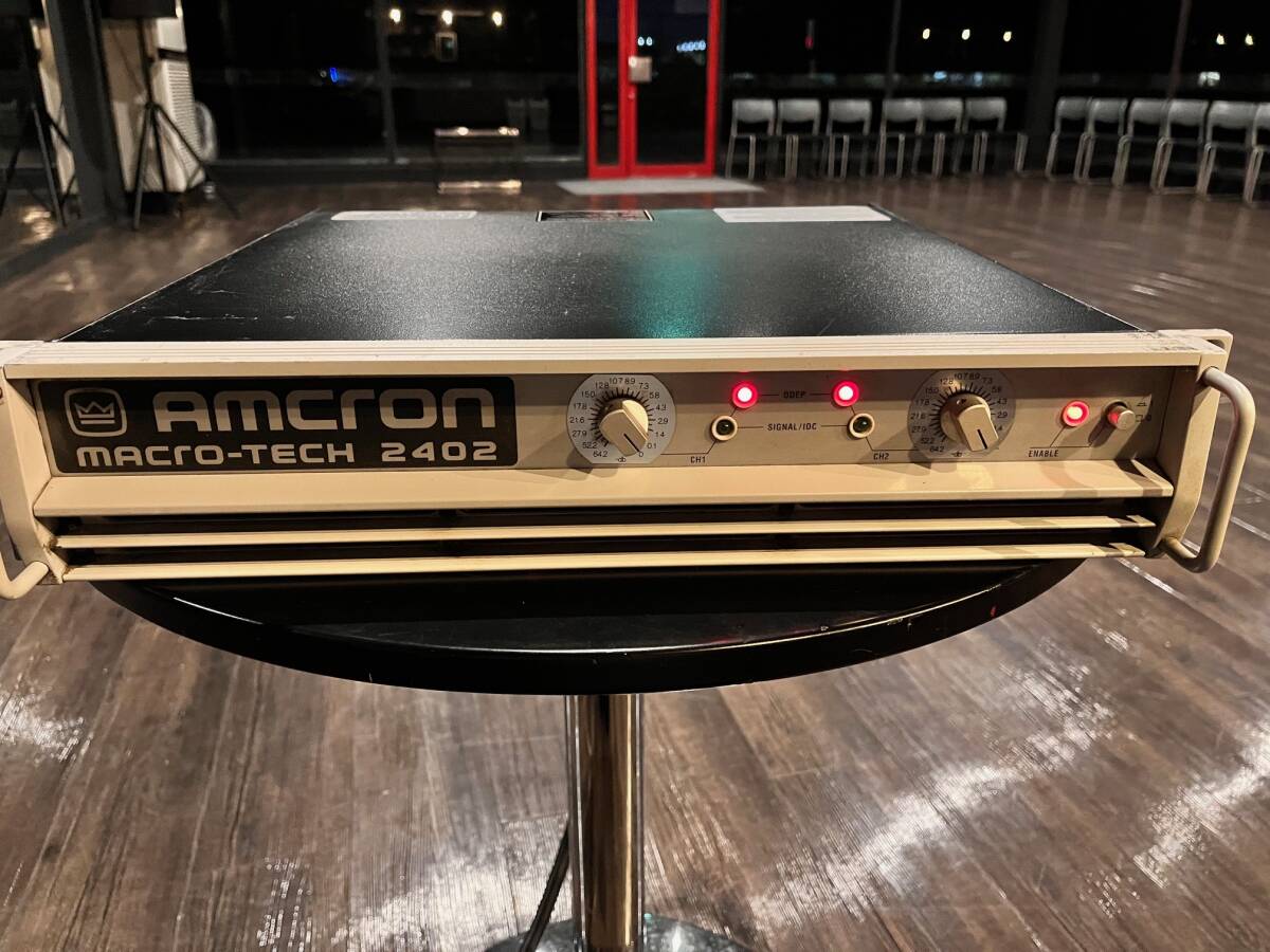 AMCRONamk long MACRO-TECH 2402 усилитель мощности 