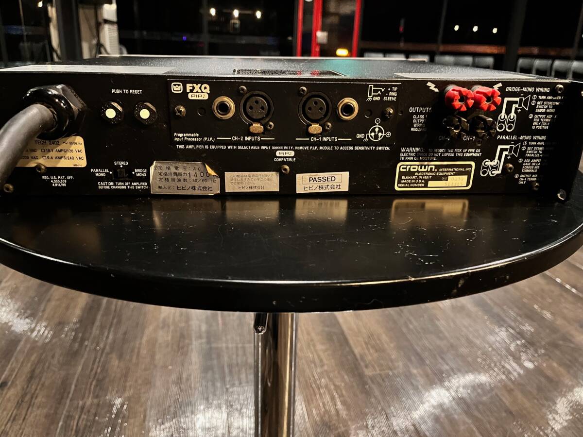 AMCRONamk long MACRO-TECH 2402 усилитель мощности 