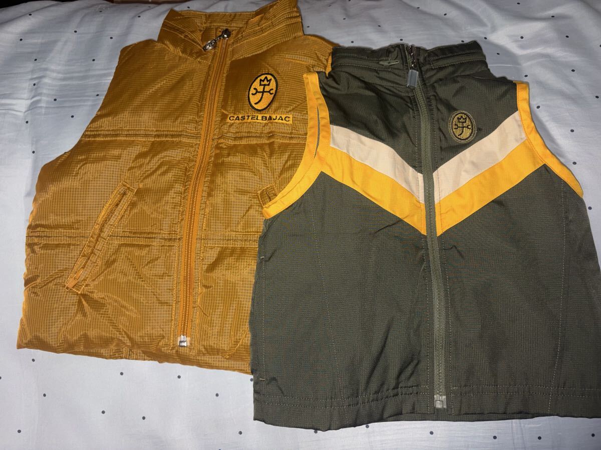 ☆☆カステルバジャックのダウンベストとベスト.100☆☆_画像1
