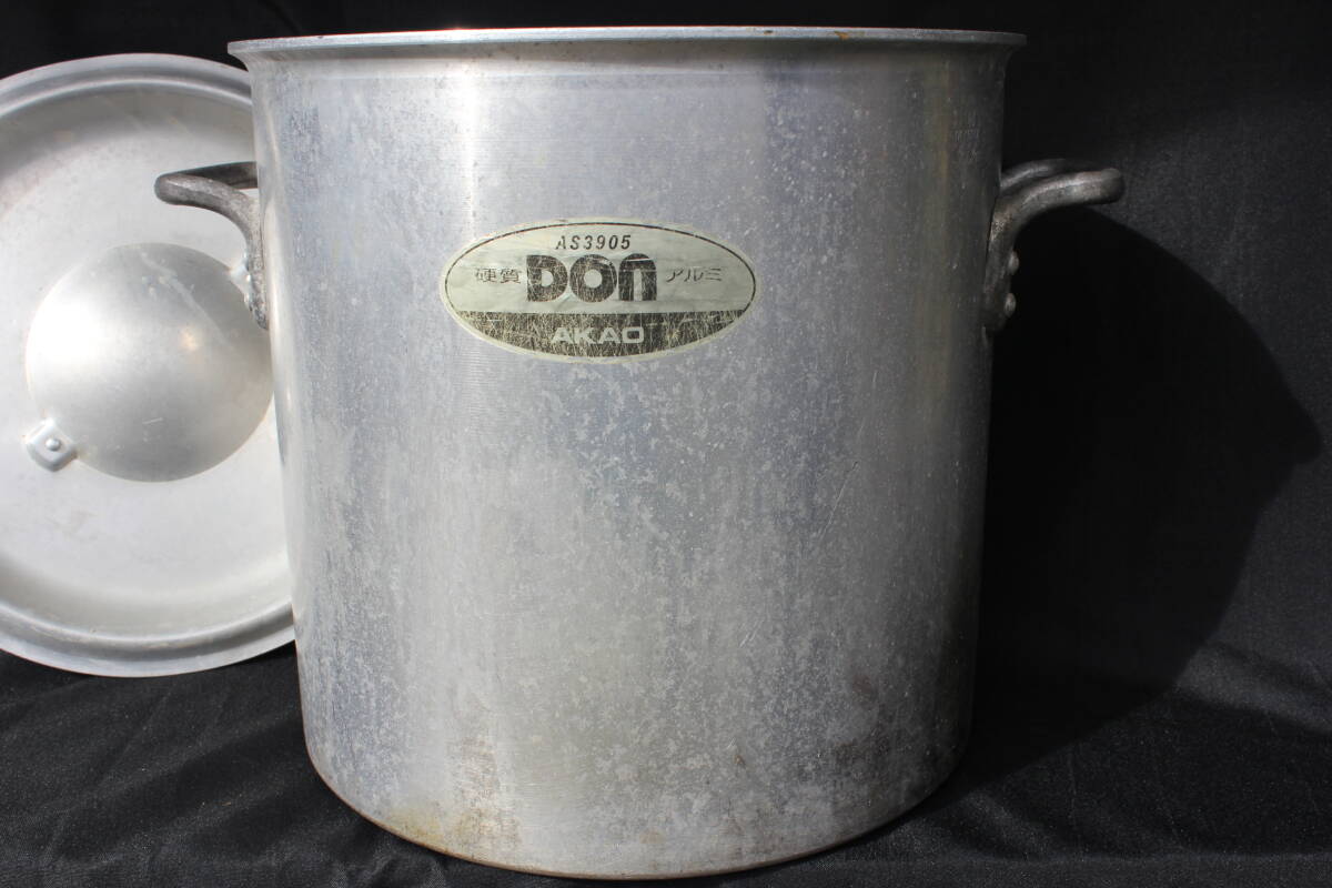  для бизнеса красный o aluminium AKAO красный oDON твердость алюминиевый большая кастрюля для бульона 36cm AS3905 DON серии глубина 345mm 36L крышка есть газ огонь специальный 