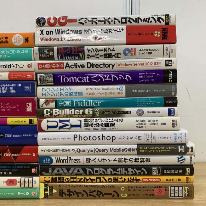 #01)[1 пункт ограничение!]Web дизайн и т.п. IT* программирование. книга@ продажа комплектом примерно 25 шт. комплект / сервер сооружение /JAVA/XML/ Appli разработка /C язык /B