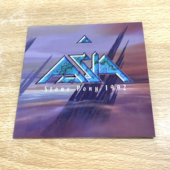 ●01)【1点限り!】【紙ジャケット】ASIA/STONE PONY 1992/2CD/AMS 736/A_画像1