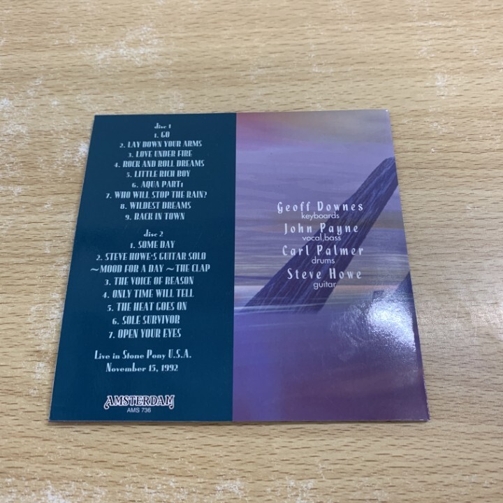 ●01)【1点限り!】【紙ジャケット】ASIA/STONE PONY 1992/2CD/AMS 736/A_画像2