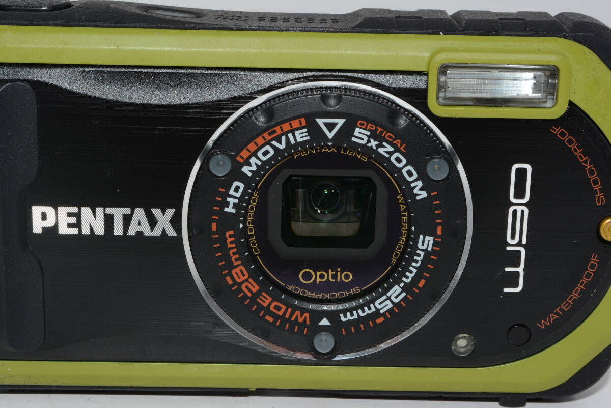 【外観特上級】ペンタックス PENTAX Optio W90 ピスタチオグリーン　#j11354_画像5