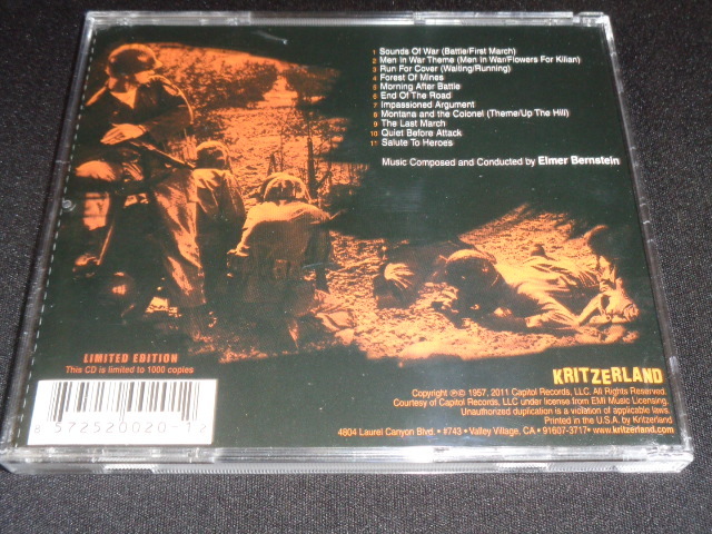 エルマー・バースティン「最前線」11曲入り・限定1000枚CD_画像3