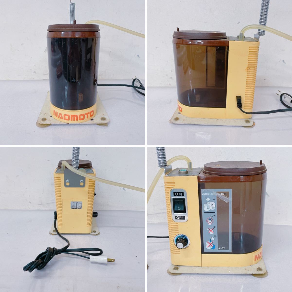 10H015 直本工業 スーパーポンプ PS-2 電気蒸気アイロン 工具_画像2