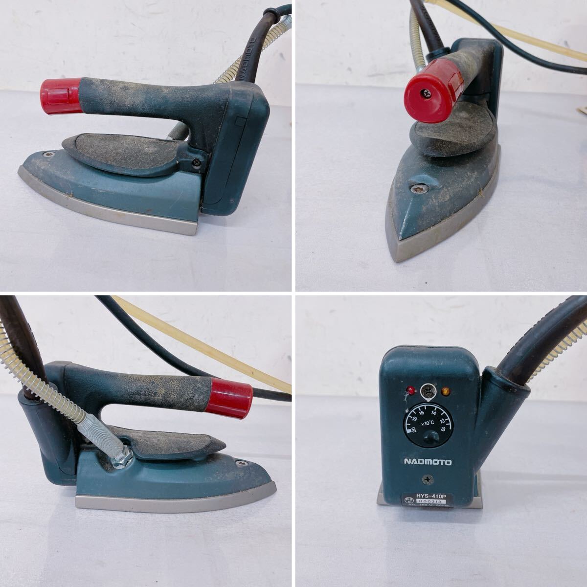 10H015 直本工業 スーパーポンプ PS-2 電気蒸気アイロン 工具_画像4