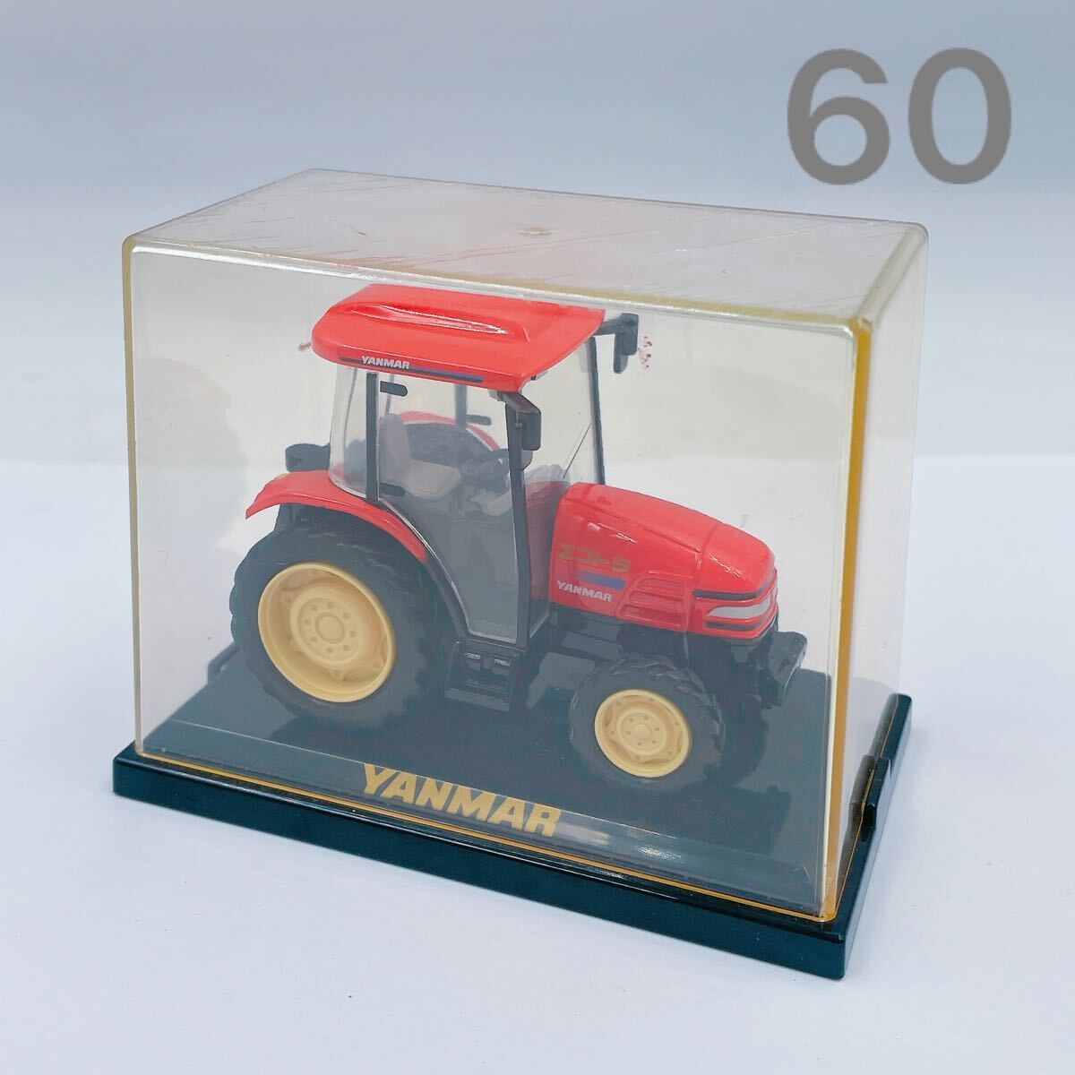 11B084 【1円〜】YANMAR ヤンマー エコトラ ミニチュアモデル ミニカー トラクター 耕運機 農機 ミニチュア フィギュア ホビー _画像1