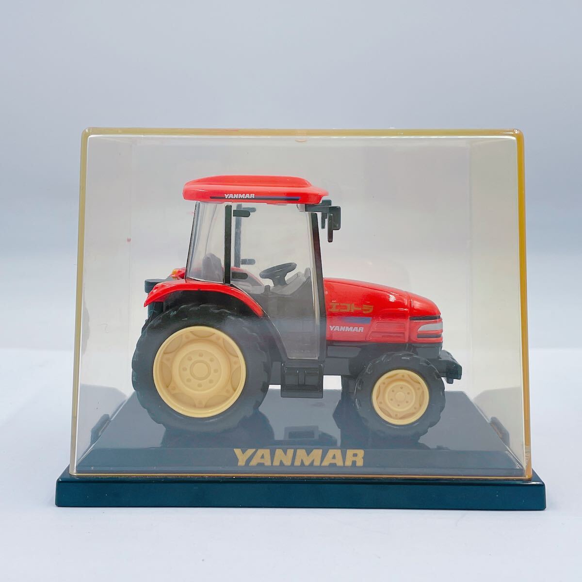 11B084 【1円〜】YANMAR ヤンマー エコトラ ミニチュアモデル ミニカー トラクター 耕運機 農機 ミニチュア フィギュア ホビー _画像2