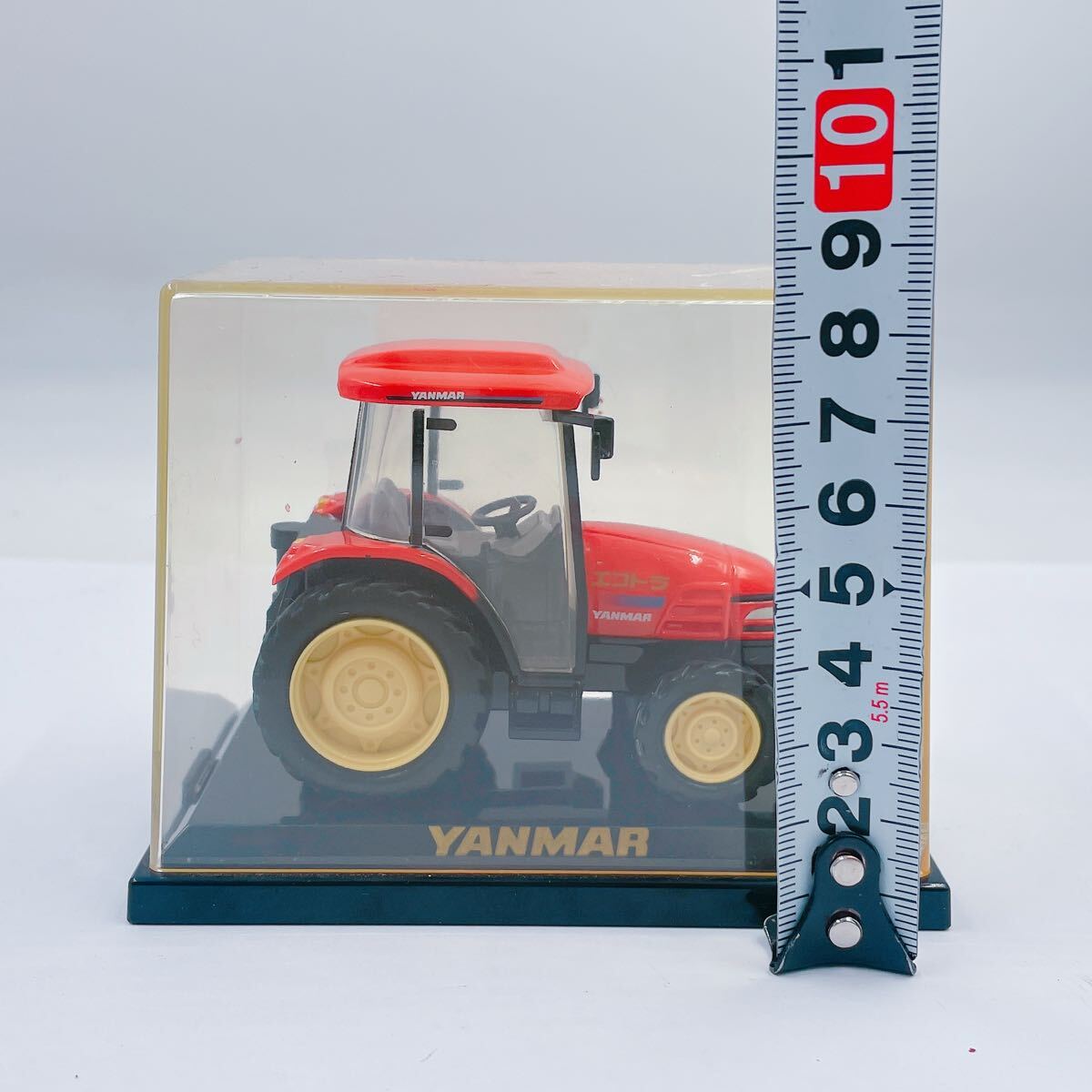 11B084 【1円〜】YANMAR ヤンマー エコトラ ミニチュアモデル ミニカー トラクター 耕運機 農機 ミニチュア フィギュア ホビー _画像7