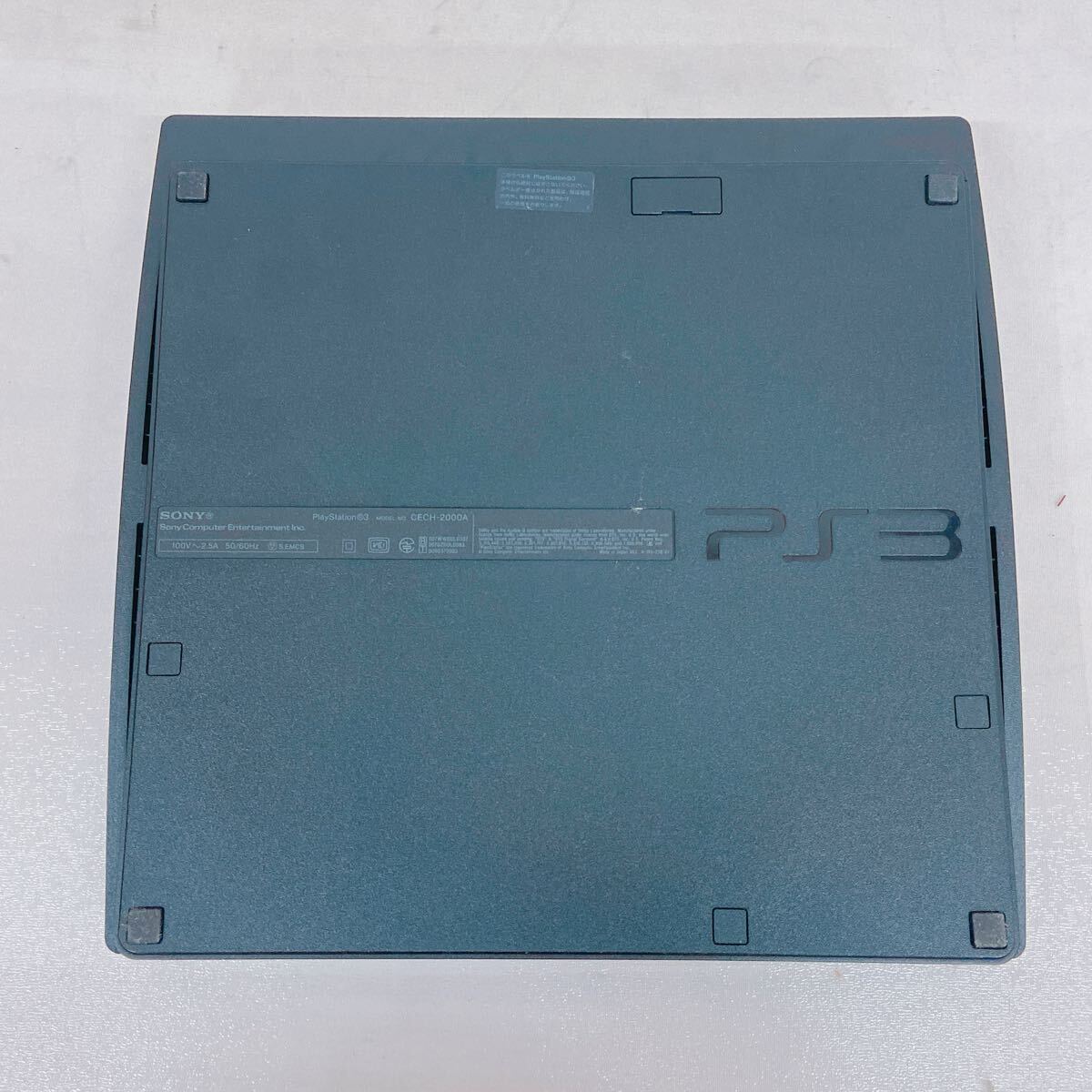 11D012 SONY ソニー PS3 PlayStation3 CECH-2000A プレイステーション ゲーム 元箱/取説/コントローラー付_画像3