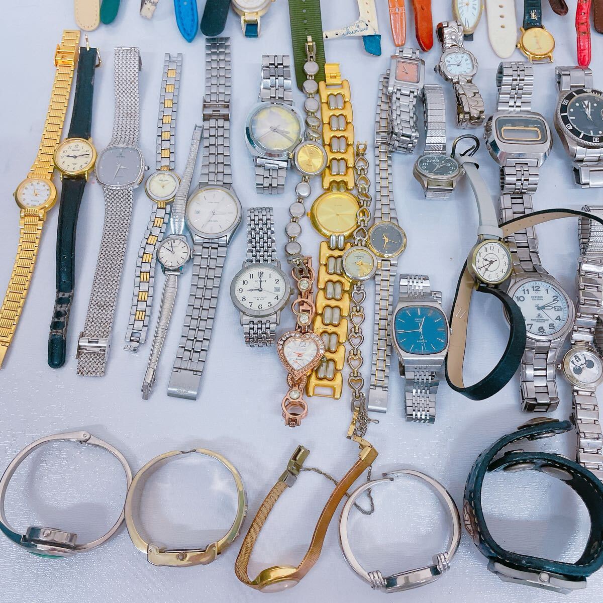 11F009 【1円〜】腕時計 まとめ 大量 CASIO カシオ ALPHA アルファ CK 他_画像3