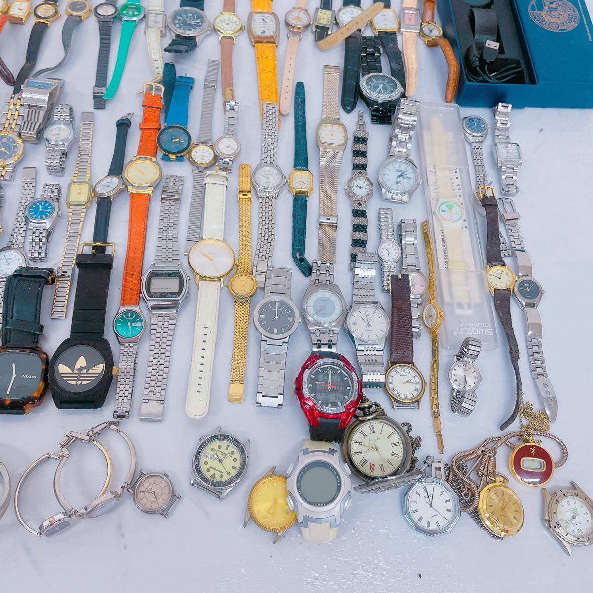 11F009 【1円〜】腕時計 まとめ 大量 CASIO カシオ ALPHA アルファ CK 他_画像6