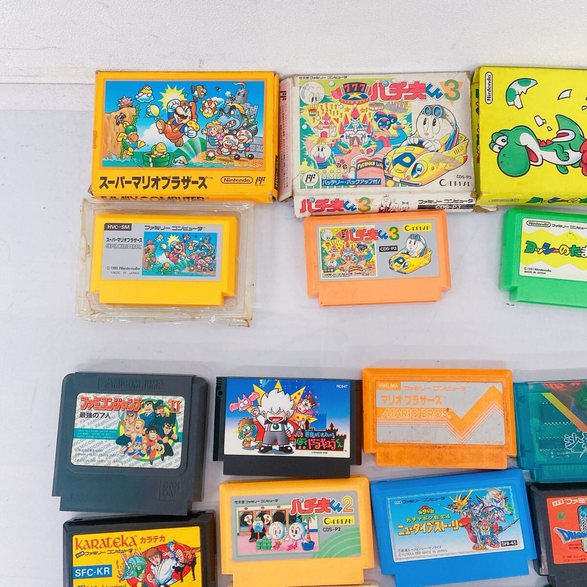 11D015 【1円〜】ファミコン ソフト まとめ スターフォース ガチャポン戦士 ドラゴンボール スーパーマリオブラザーズ 他 任天堂 Nintendo_画像2