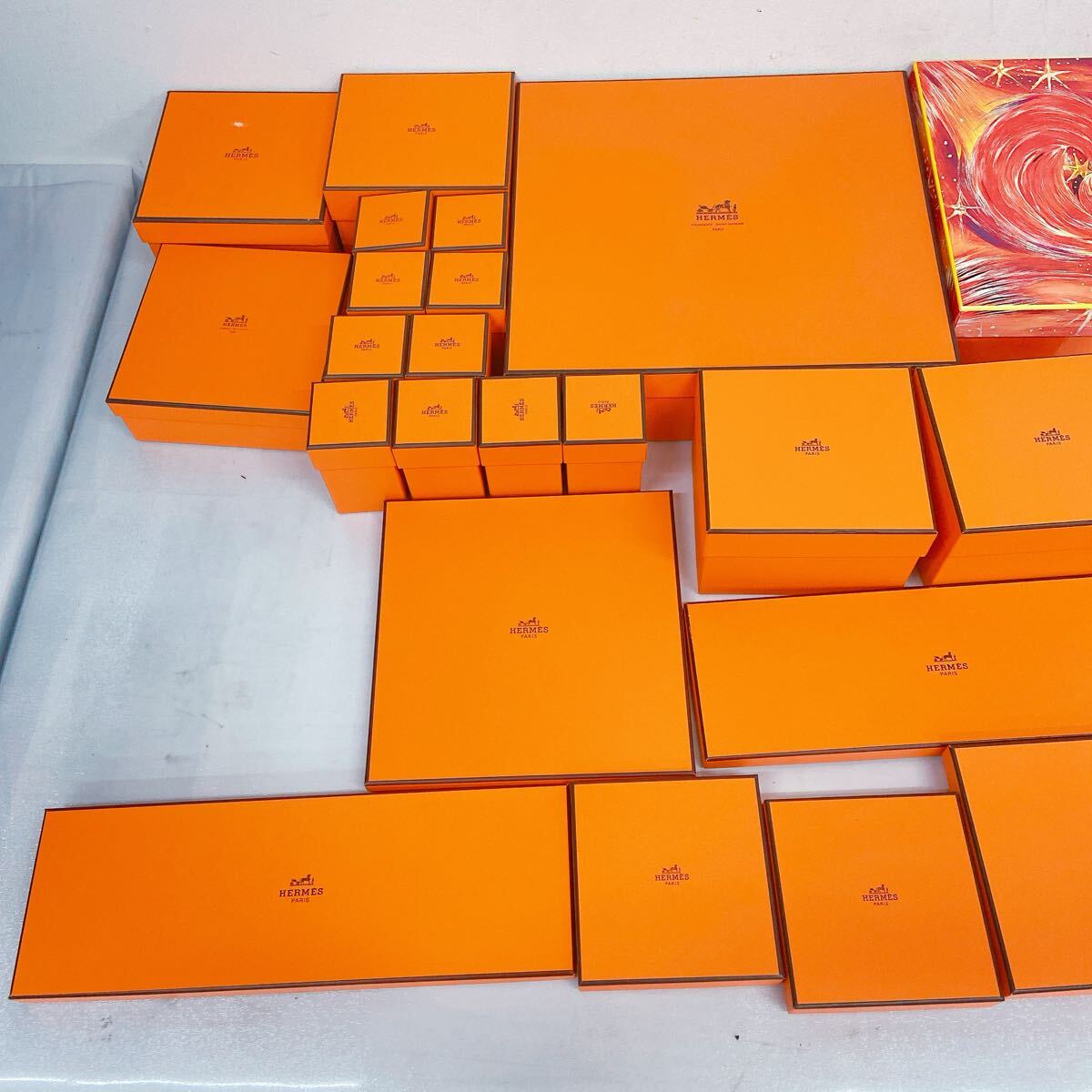 11D020 ブランド 空箱 まとめ 大量 LOUIS VUITTON ルイ・ヴィトン HERMES エルメス_画像3