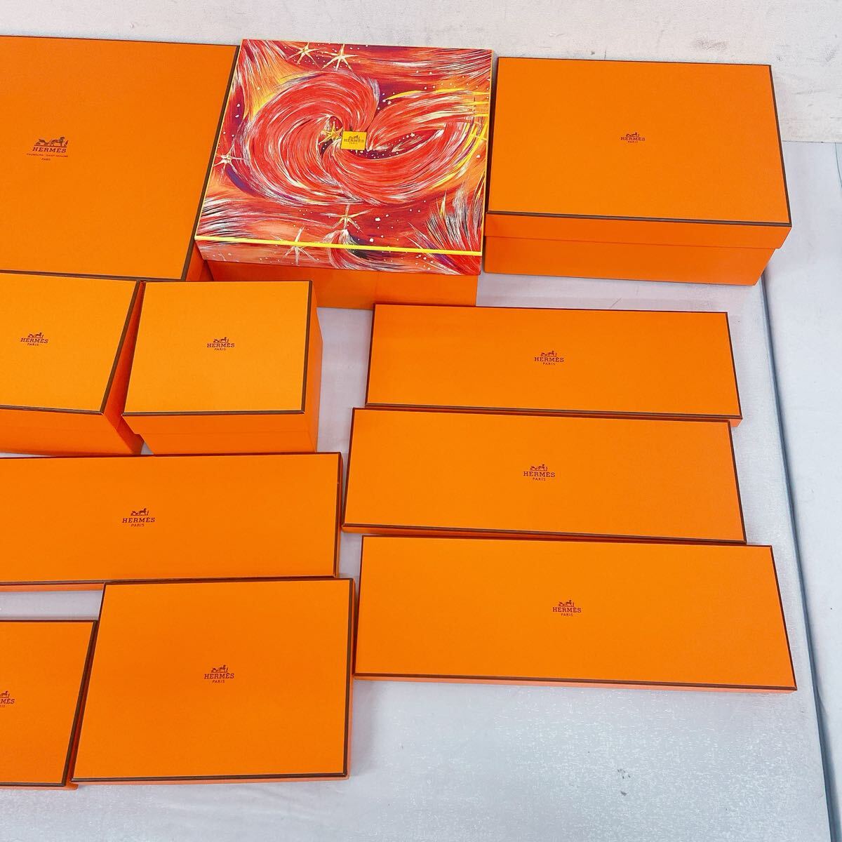 11D020 ブランド 空箱 まとめ 大量 LOUIS VUITTON ルイ・ヴィトン HERMES エルメス_画像4
