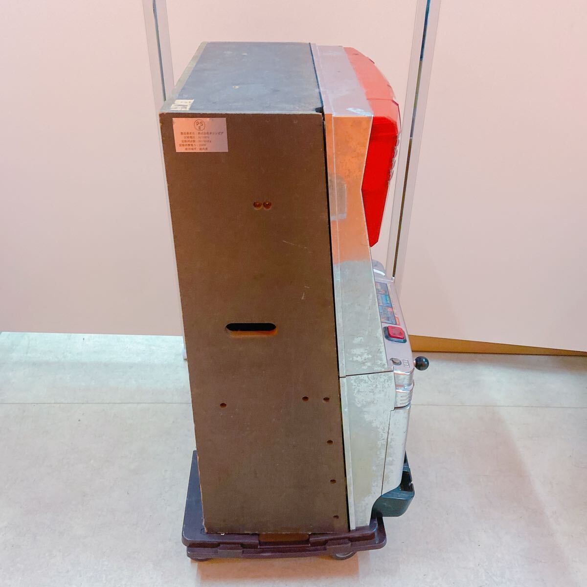 11F071 アントニオ猪木 スロット台 闘魂継承 INOKI ISM パチスロ実機 コイン不要機 100V_画像2